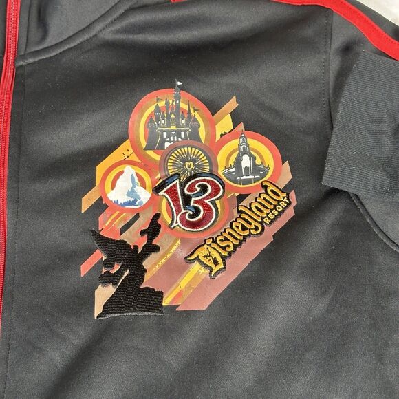 Disney Park Adult Track Jacket Full Zip Disneyland Resort 13 Size XL - Picture 10 of 11